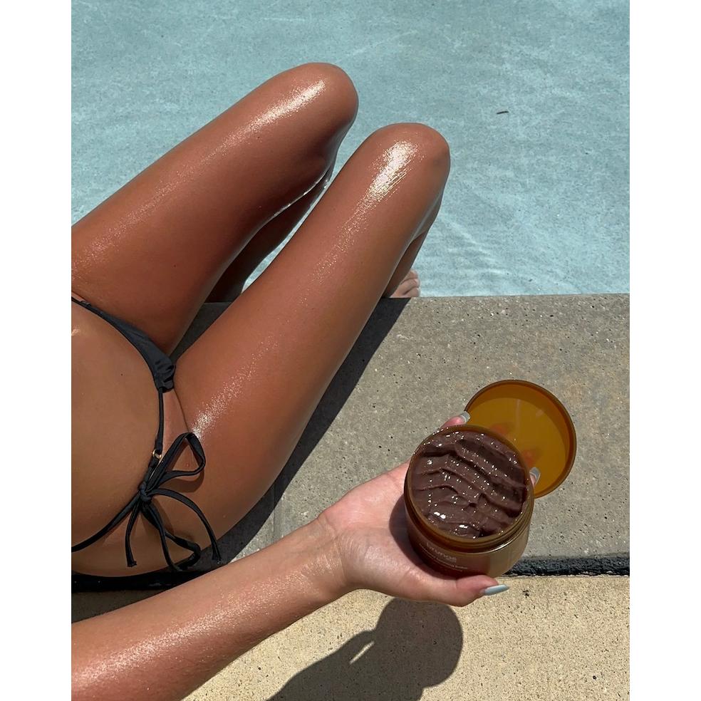 活化黑色素成分 澳洲製🦘Brunae body Tanning Balm 助曬油 /細閃微光 強化美黑膏/保濕噴霧-細節圖3