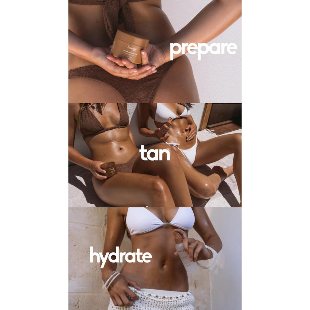 活化黑色素成分 澳洲製🦘Brunae body Tanning Balm 助曬油 /細閃微光 強化美黑膏/保濕噴霧-細節圖8