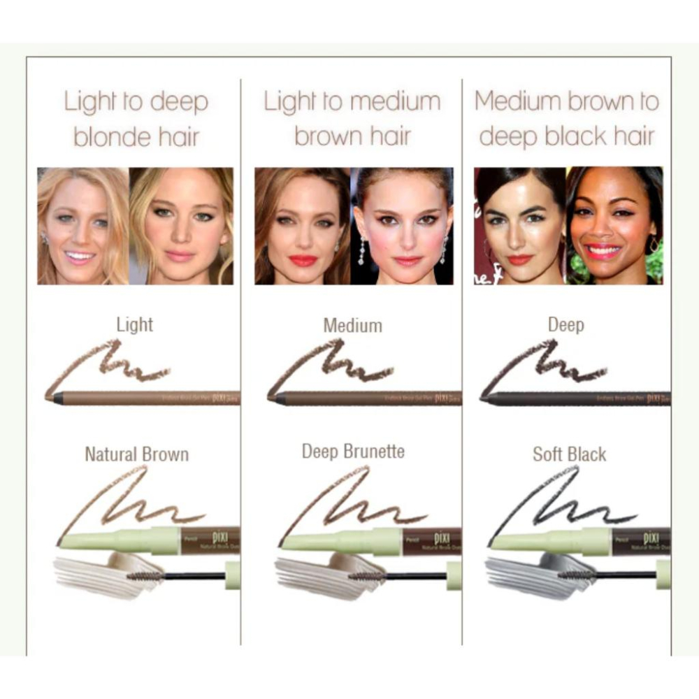 適合金髮 淺咖啡 眉筆 持久自然 PIXI 金色眉筆 眉刷/眉膠 Pixi Natural Brow 高品質眉筆-細節圖8