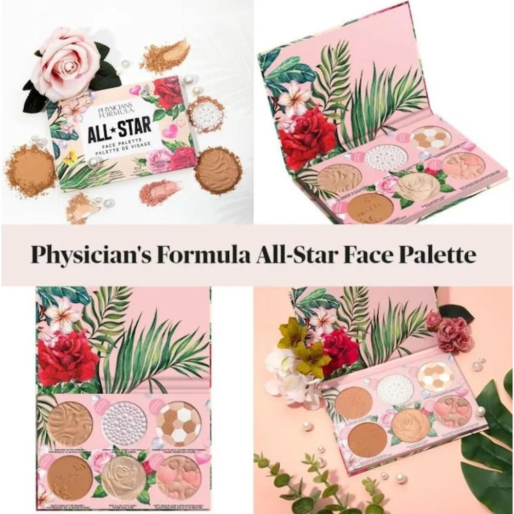 啞光/微光 臉部彩妝 Physicians Formula Star Face Palette 明星系列 打亮 修容盤-細節圖2