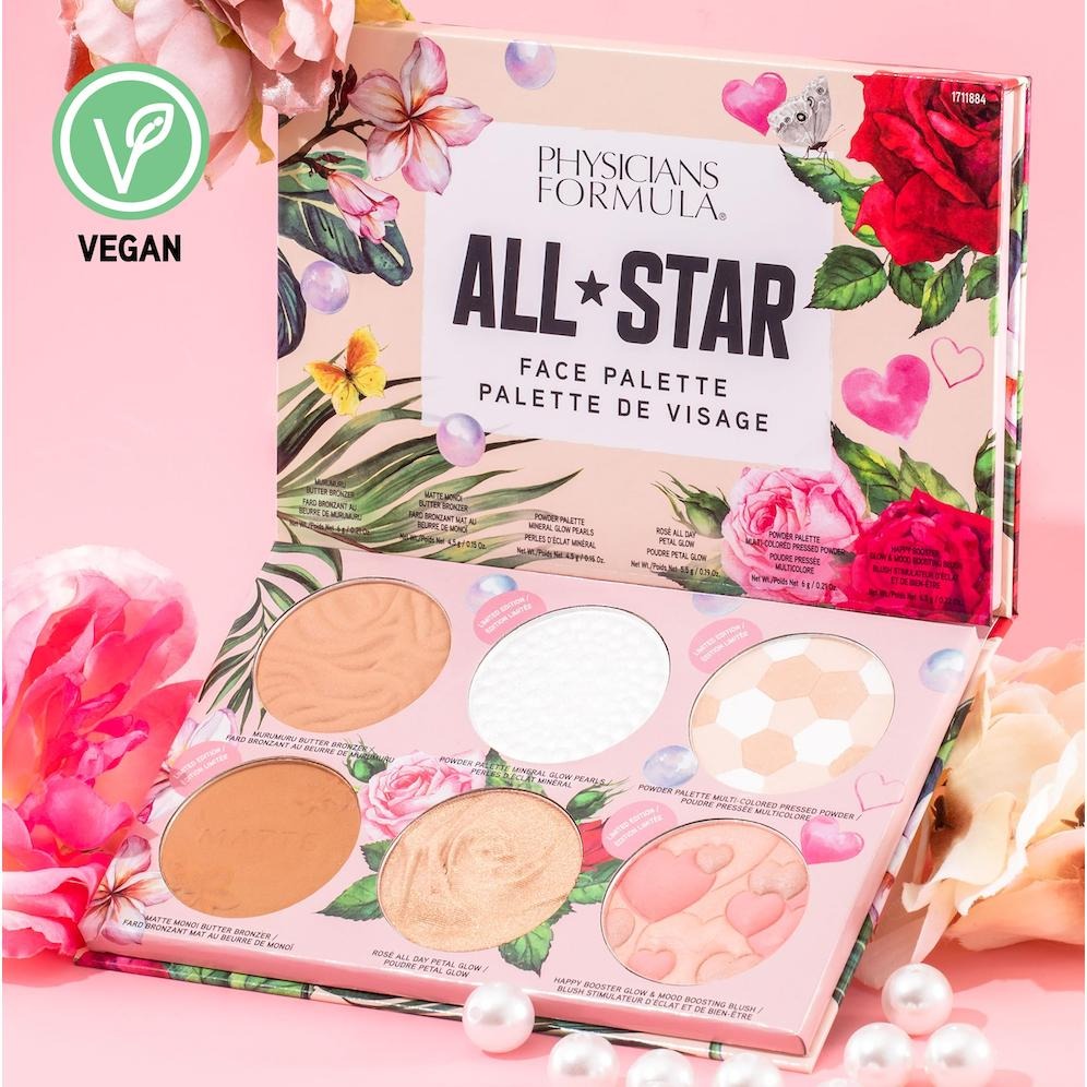 啞光/微光 臉部彩妝 Physicians Formula Star Face Palette 明星系列 打亮 修容盤-細節圖4