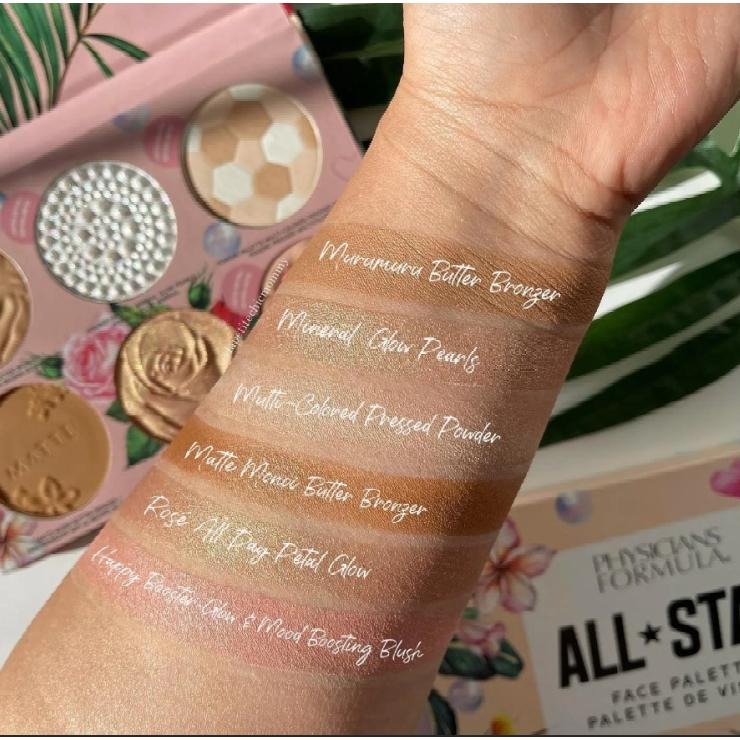 啞光/微光 臉部彩妝 Physicians Formula Star Face Palette 明星系列 打亮 修容盤-細節圖6