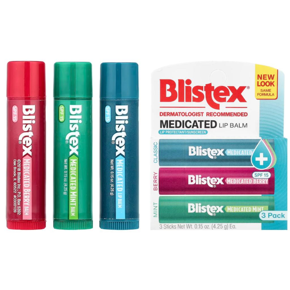 『現貨』Blistex 潤脣膏 SPF15 薄荷 漿果 經典 防水防曬 護唇膏 Blistex, Lip Medex-細節圖2