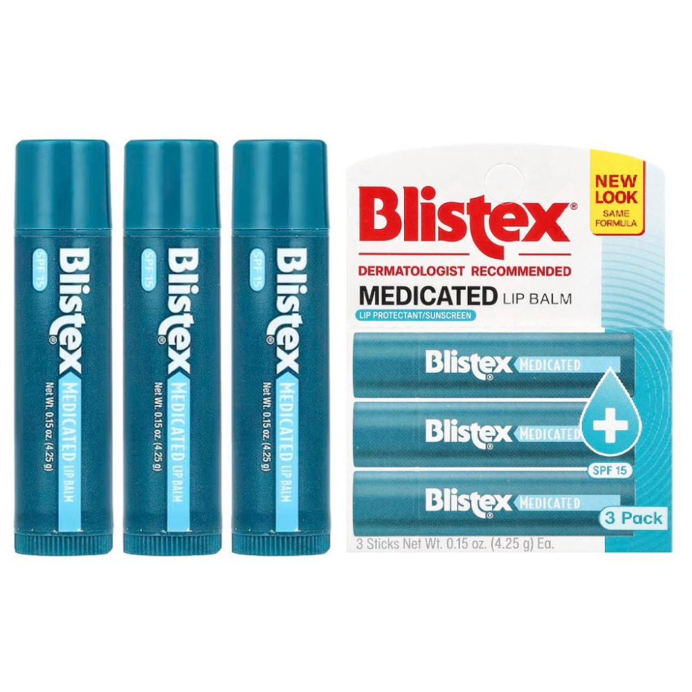 『現貨』Blistex 潤脣膏 SPF15 薄荷 漿果 經典 防水防曬 護唇膏 Blistex, Lip Medex-細節圖3