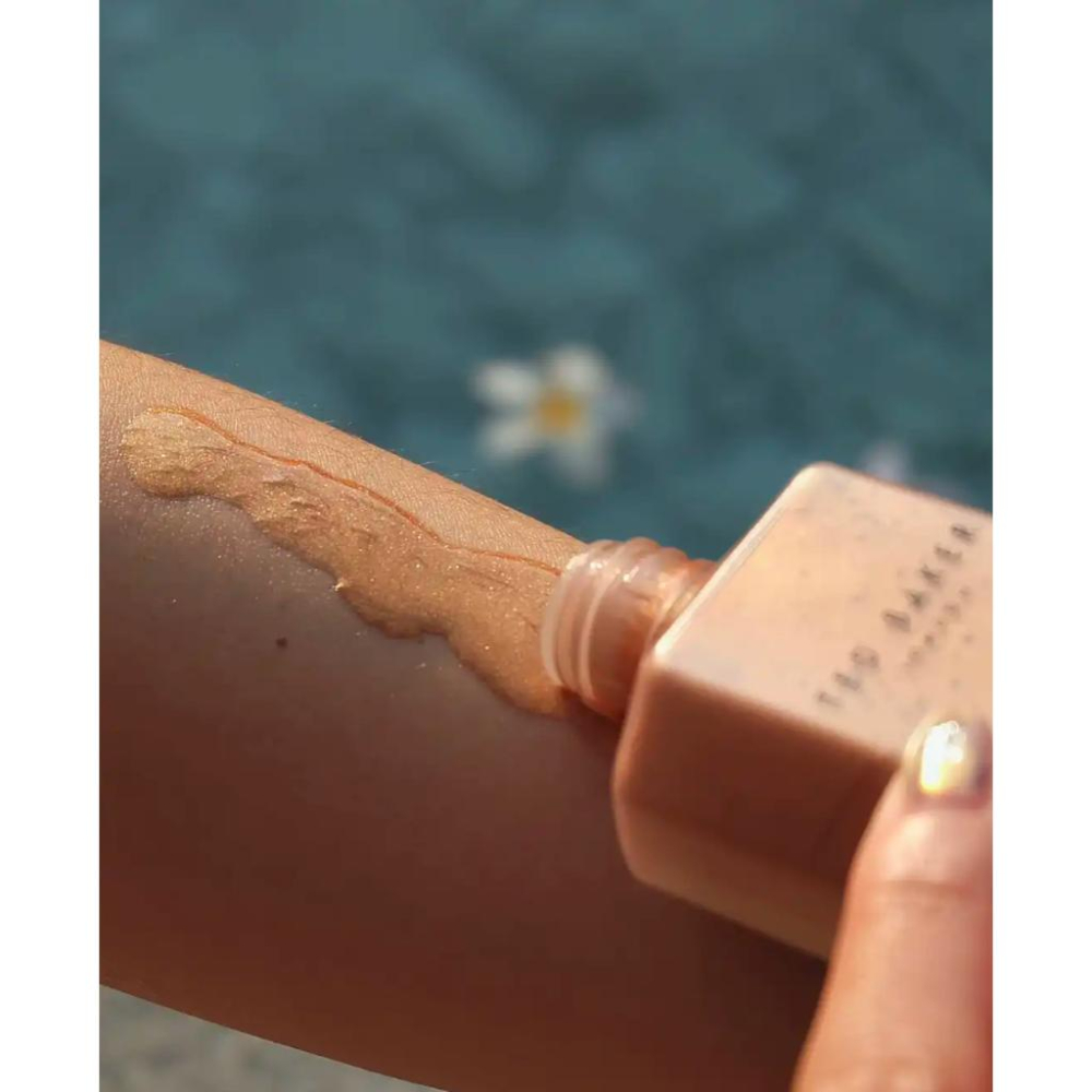 英國🇬🇧Ted Baker 玫瑰與蘭花微光閃亮身體油 Dry Shimmer Body Oil 100ml-細節圖4