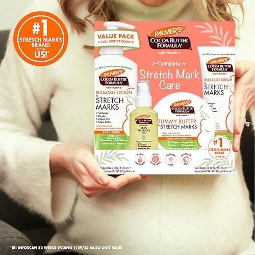 上半身 胸部 保養霜 Palmer＇s 帕瑪氏 可可脂Q10緊緻乳霜/按摩乳液/腹部乳霜-細節圖8