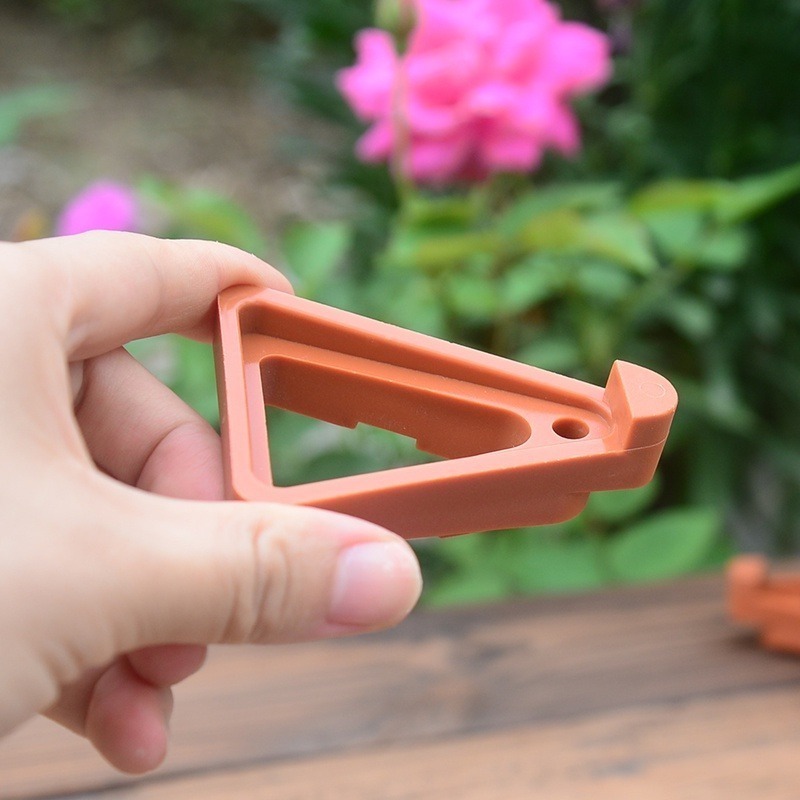 【瑪約選物】植栽園藝花盆腳墊12個組/托盤底墊/通風透氣/防止爛根/防悶根/植栽神器/墊高器/腳墊/花盆墊/盆栽墊-細節圖3