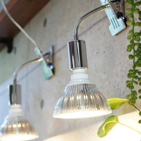 台灣現貨 極美360度定時銀色金屬燈夾/定時燈夾/定時燈座/多肉燈座/日式/工業風/鵝頸燈座/蛇頸燈座-細節圖9