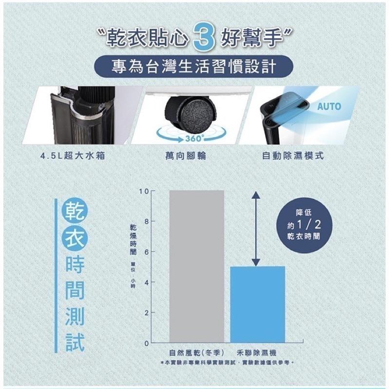 可退稅1200元【現貨優惠】禾聯HERAN 12L聯網奈米銀抑菌清淨除濕機 HDH-24DY03W-細節圖6