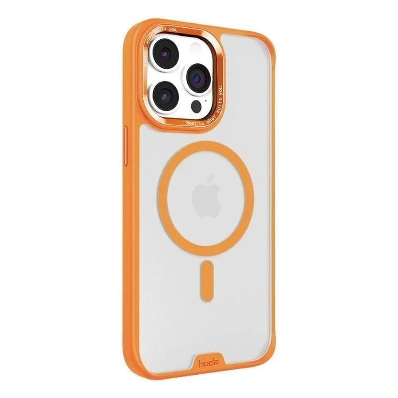 【現貨】HODA iPhone15/15Plus/15Pro/15ProMax柔石軍規防摔殼magsafe磁吸殼-細節圖4