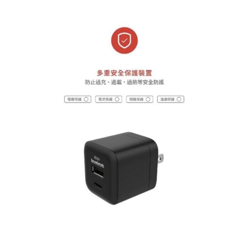 現貨快速出貨~Soodatek 25W PD 雙孔高速充電器 快充急速旅充-細節圖5