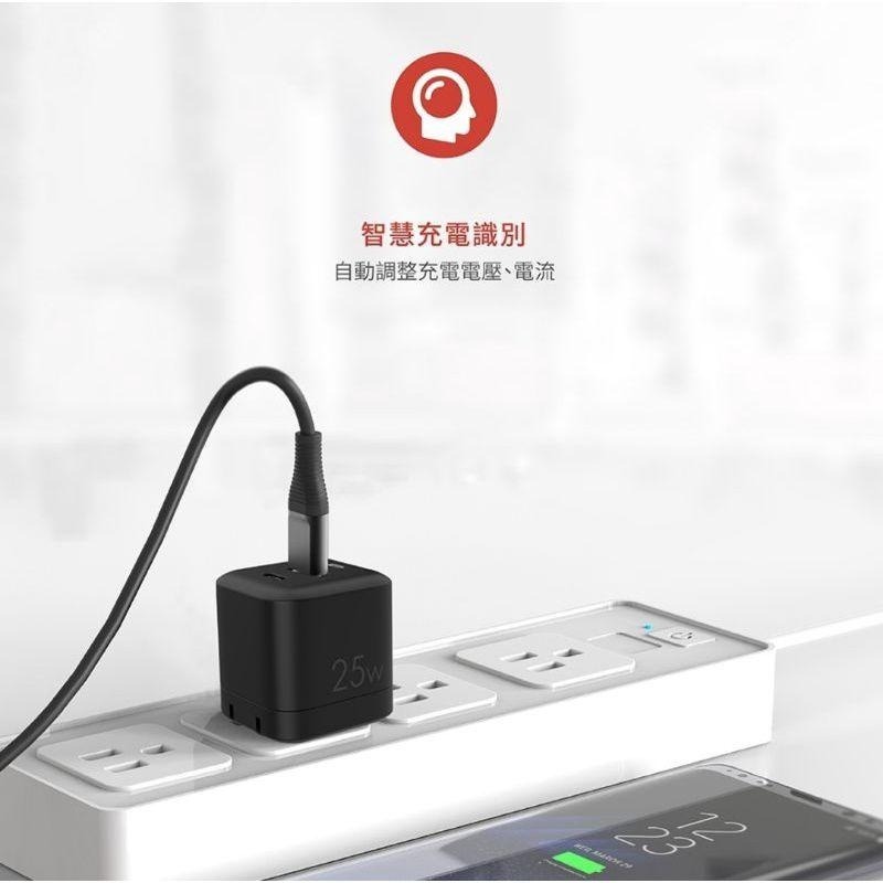 現貨快速出貨~Soodatek 25W PD 雙孔高速充電器 快充急速旅充-細節圖6