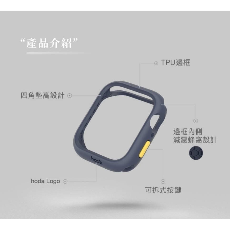 HODA柔石防摔保護殼Apple Watch Series 8 45mm/41mm/Series 3 42mm/44mm-細節圖9