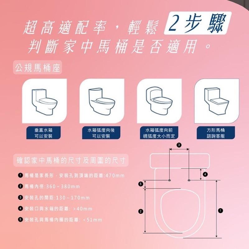 現貨【HERAN】禾聯瞬熱式免治馬桶  SPA抑菌潔便座 HTS-12TJ010(S)  禾聯免治馬桶-細節圖8