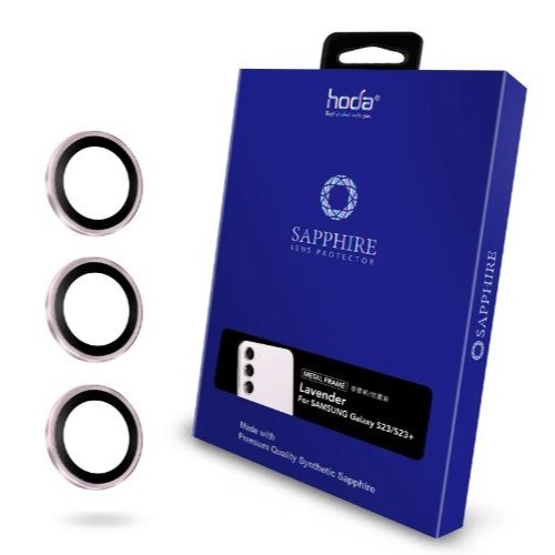 【現貨】HODA 三星S23/S23+藍寶石鏡頭保護貼 S23ULTRA鏡頭環 S23鏡頭貼-細節圖2