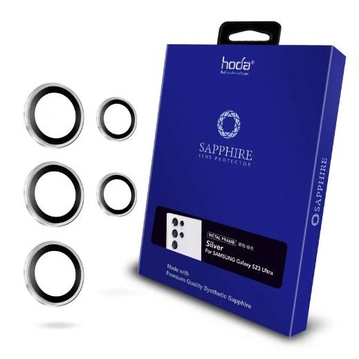 【現貨】HODA 三星S23/S23+藍寶石鏡頭保護貼 S23ULTRA鏡頭環 S23鏡頭貼-細節圖3