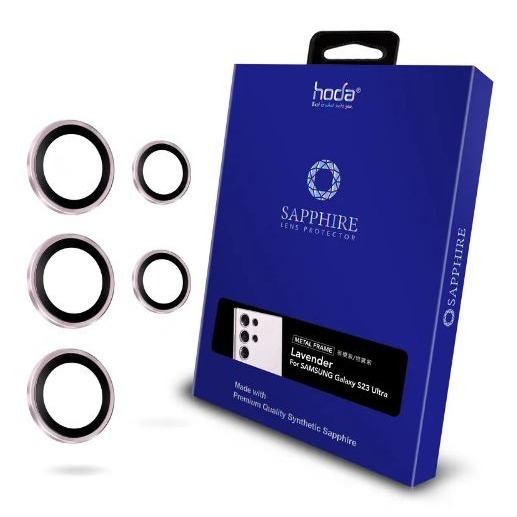 【現貨】HODA 三星S23/S23+藍寶石鏡頭保護貼 S23ULTRA鏡頭環 S23鏡頭貼-細節圖4