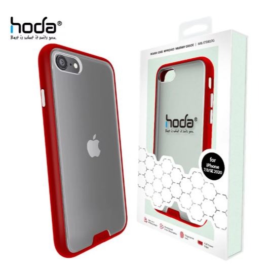 現貨【HODA】柔石軍規防摔殼iphone7/8/SE2/SE3手機保護殼 I8防摔殼 SE防摔殼-細節圖6