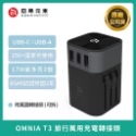 【現貨免運】ADAM 亞果元素 OMNIIA T3 六合一 充電器 Type-C 萬國 旅充 可拆式轉接頭 充電器-規格圖8