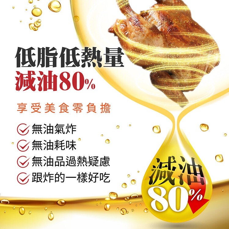 CookPower 鍋寶 6L 觸控健康氣炸鍋 AF-6072BA  鍋寶氣炸鍋 大容量氣炸鍋-細節圖6