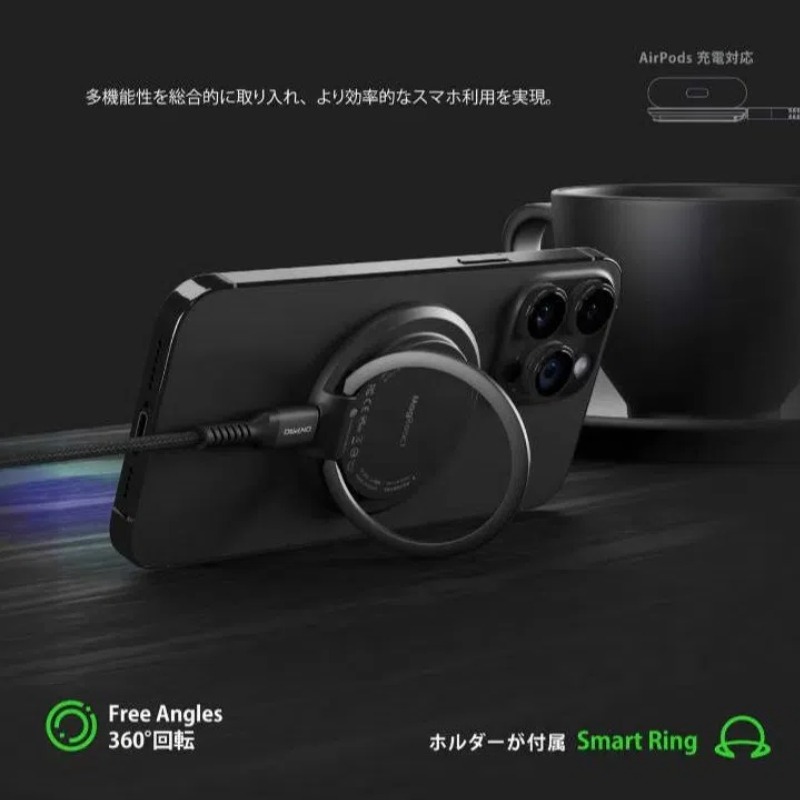 【ONPRO】MagReact™ 15W 磁吸式無線充電器 充電盤 充電座-細節圖5