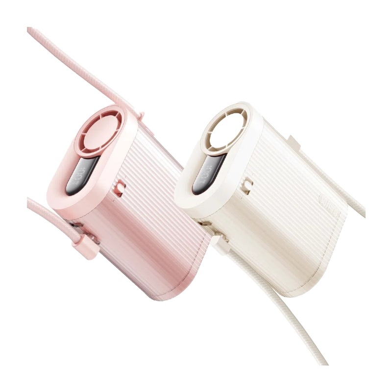 【SOTHING】 高速掛脖風扇 - Cube 小風扇 掛脖風扇 快速降溫 可隨身上飛機 LED數顯螢幕 100檔風速-細節圖2