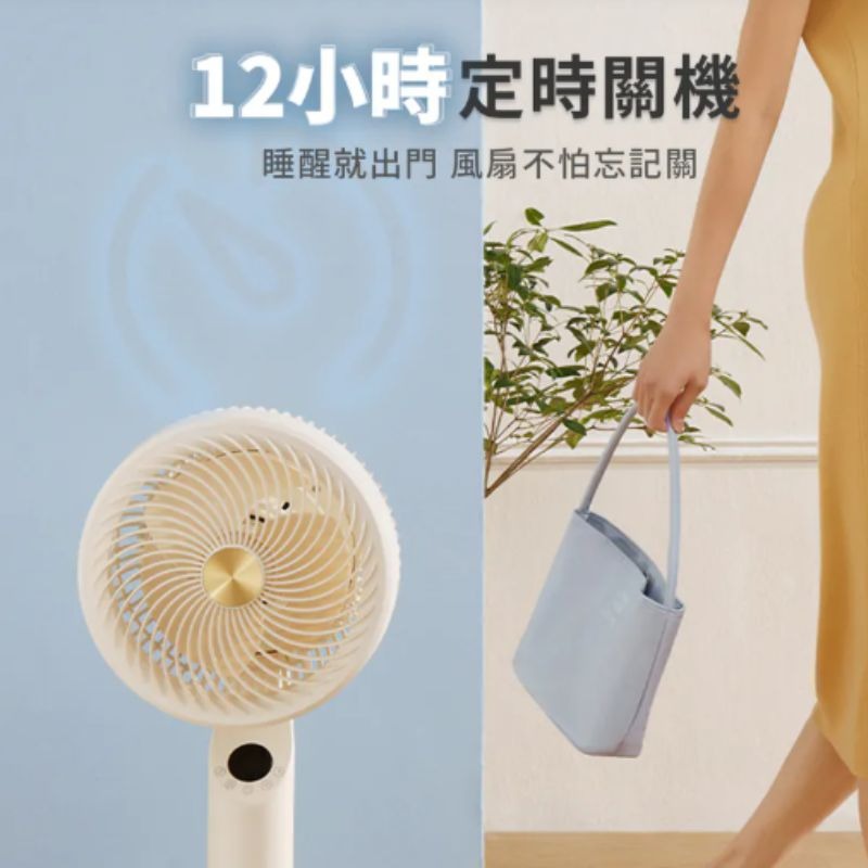 SOTHING向物 智慧聲控3D空氣循環扇 循環風扇 15檔全角度擺頭 香薰送風 電風扇 DC直流變頻-細節圖6