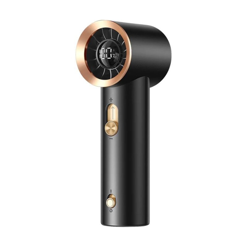 【HODA】100段mini渦輪風扇 無線風扇 隨身 迷你小扇 手持風扇 9m/s強風液晶顯示 Type-C快充 贈掛繩-規格圖11