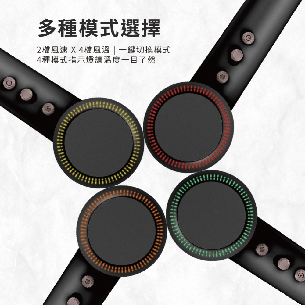 【Bianco di puro】彼安特 AURA 雙電壓高速負離子吹風機HD050/HD051 全電壓吹風機 2億負離子-細節圖10
