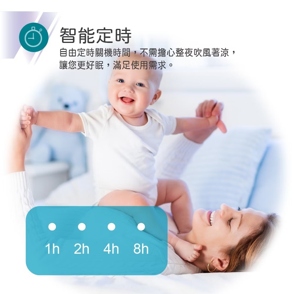 【THOMSON】藍牙3D擺頭14吋DC風扇 TM-SAF26A4 360循環扇 抑菌風扇 智能風扇 數位顯示 定時風扇-細節圖10