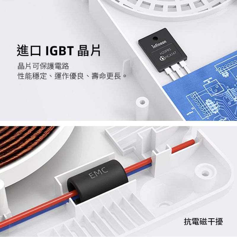 DIKE IH溫控電磁爐 HKE620WT 2年保固 不鏽鋼鍋/鑄鐵鍋 皆可以使用 電磁爐 電陶爐 美型家電-細節圖11