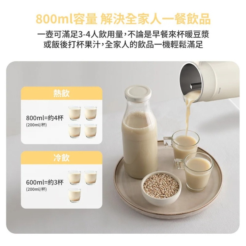 DIKE 多功能破壁調理豆漿機 HKE410TN 破壁機 豆漿機 果汁機 快煮壺 研磨機 豆漿研磨機-細節圖5