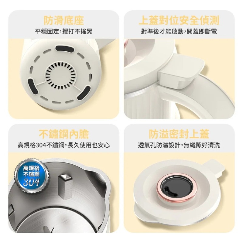 DIKE 多功能破壁調理豆漿機 HKE410TN 破壁機 豆漿機 果汁機 快煮壺 研磨機 豆漿研磨機-細節圖10