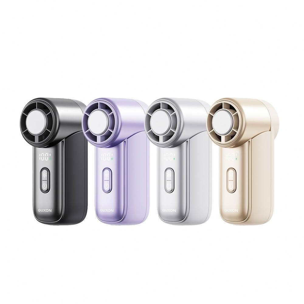 現貨⭐GUXON 迷你冰心扇 MINI製冷高速風扇 手持風扇 冰敷手持風扇 USB手持電風扇-細節圖2