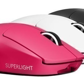 <全新未拆>  Logitech 羅技  G PRO X SUPERLIGHT 紅白黑桃 無線遊戲滑鼠-細節圖2