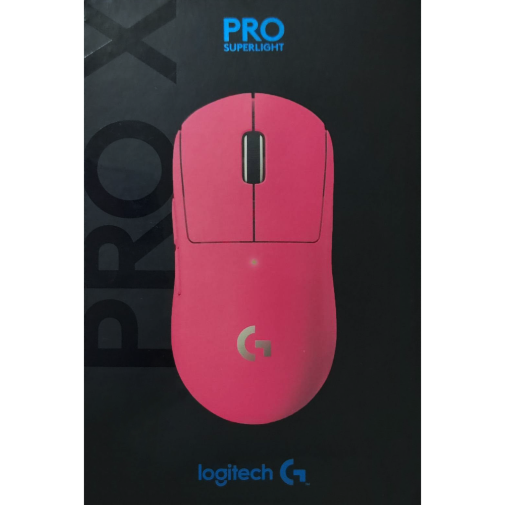 <全新未拆>  Logitech 羅技  G PRO X SUPERLIGHT 紅白黑桃 無線遊戲滑鼠-細節圖8