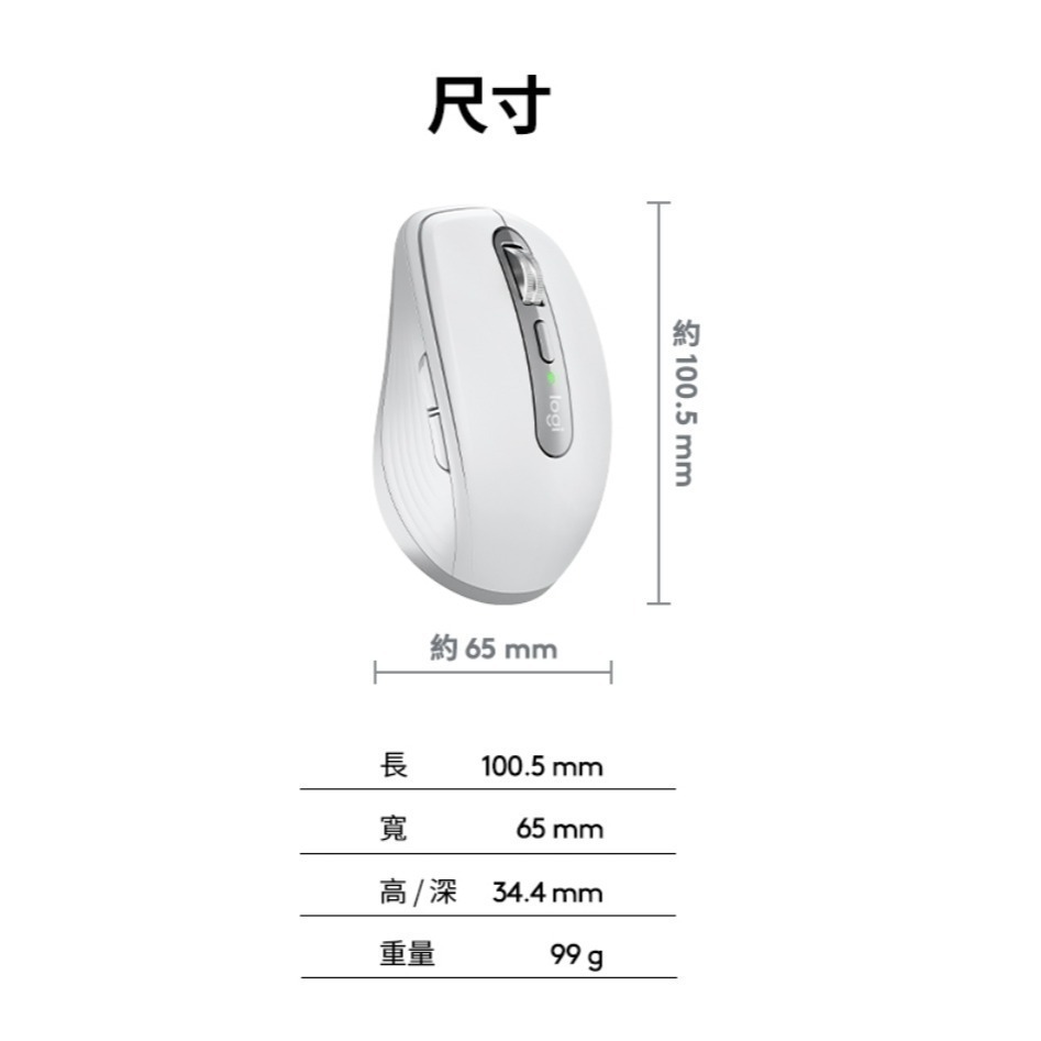 <全新未拆> Logitech羅技 Anywhere 3S無線滑鼠-細節圖5