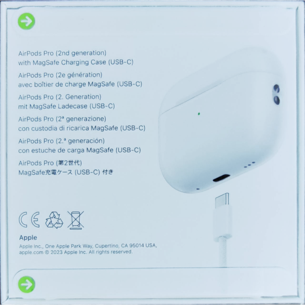 <全新未拆>AirPods PRO 2代 藍芽耳機 台灣公司貨 Apple 神腦貨 TYPE-C面交專用-細節圖2