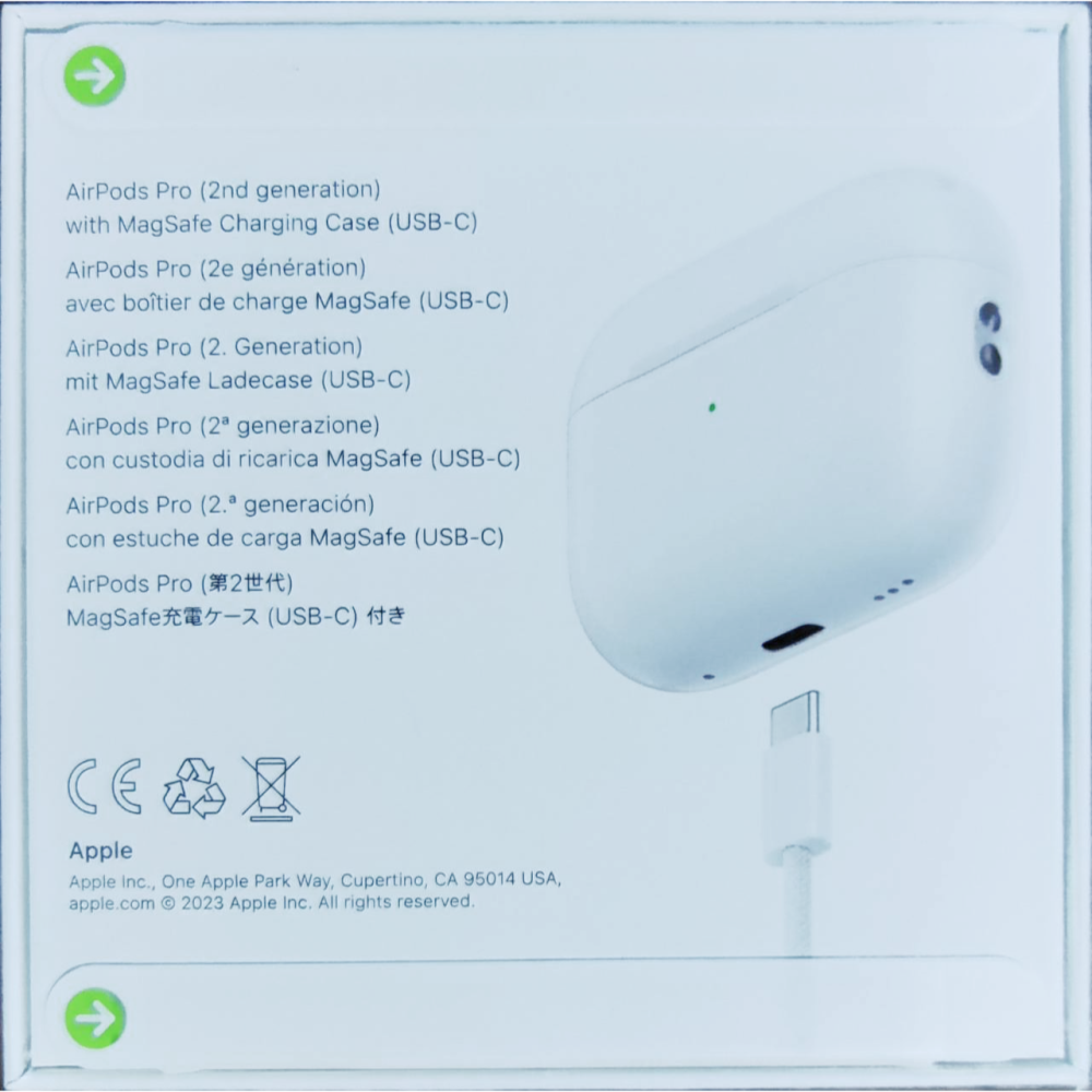 <全新未拆>AirPods PRO 2代 藍芽耳機 台灣公司貨 Apple 全國電子貨 TYPE-C面交專用-細節圖2