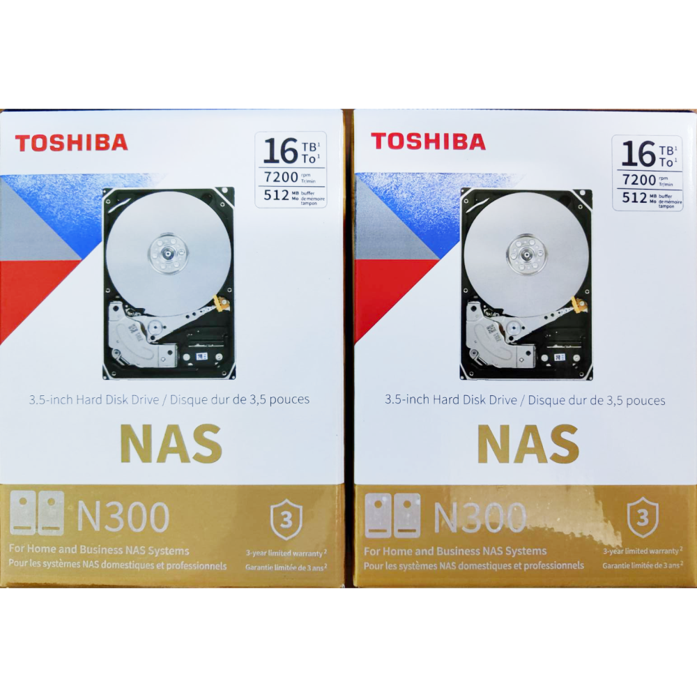 <台灣正貨> Toshiba N300 16TB 3.5吋 7200轉 NAS硬碟-細節圖4