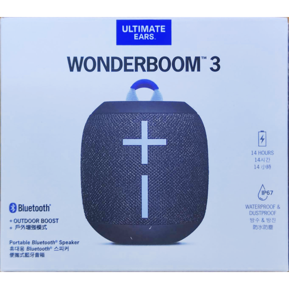 <全新未拆>Ultimate EarsUE Wonderboom 3 防水藍牙喇叭 (黑)有開發票有保固-細節圖3