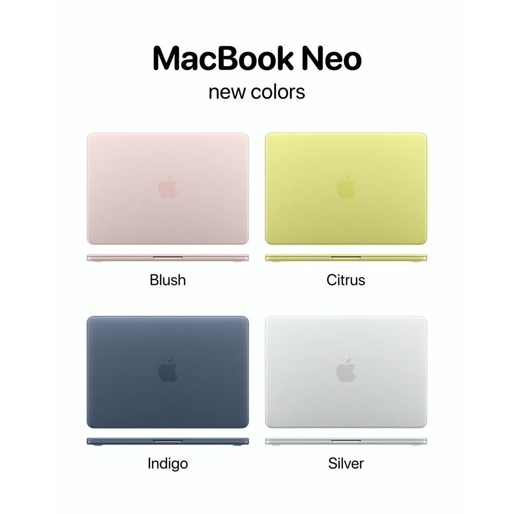 [現貨] Apple 蘋果MacBook Neo 13 A18 Pro 8G/256G-細節圖4