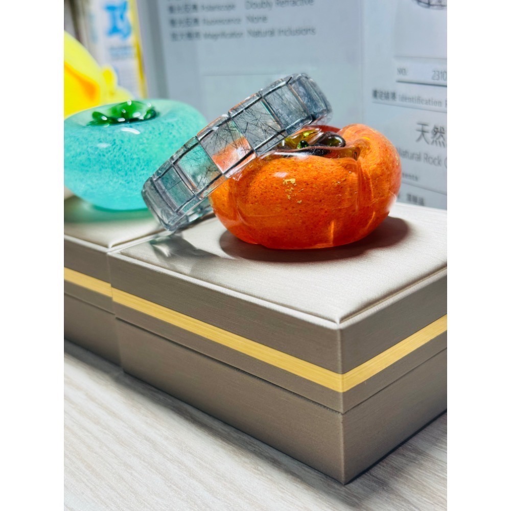 🌟 🌟興鑫水晶 天然水晶-黑髮晶 負能量 領袖魅力 防小人 （鑑定證書）-細節圖5