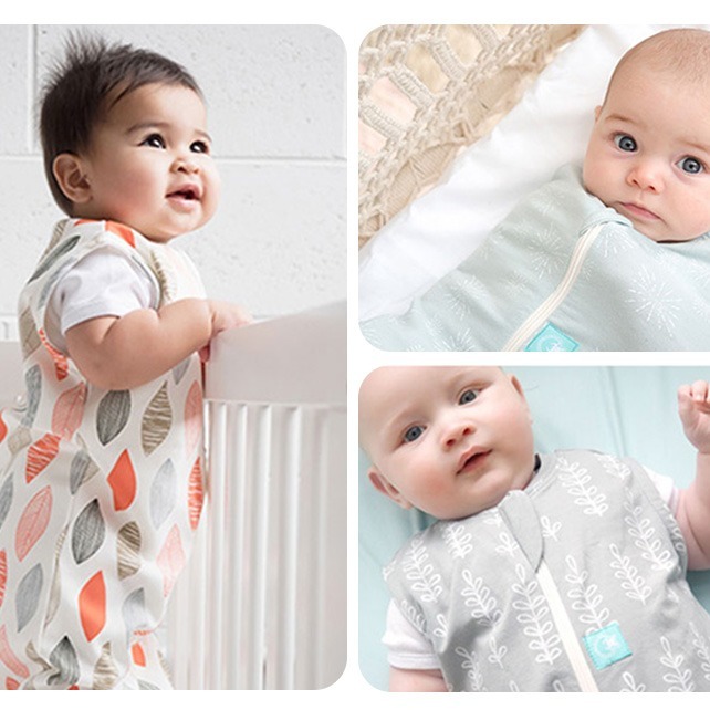 【澳洲Ergopouch】二合一舒眠竹纖維包巾 夏季透氣款 防踢被 寶寶睡袋 嬰兒包巾 懶人包巾 防驚嚇 新生兒包巾-細節圖7