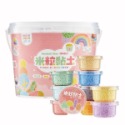 【台灣製mamayo】米粒黏土 3D黏土 立體黏土 米黏土 不會乾黏土 微粒黏土 媽媽友 螢光六色桶 經典十色桶-規格圖9