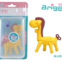 【韓國Ange】長頸鹿洛克馬 固齒器 動物固齒器 磨牙固齒器 磨牙玩具 乳牙刷 安撫玩具 寶寶玩具 固齒玩具 寶寶固齒器-規格圖11