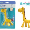 【韓國Ange】長頸鹿洛克馬 固齒器 動物固齒器 磨牙固齒器 磨牙玩具 乳牙刷 安撫玩具 寶寶玩具 固齒玩具 寶寶固齒器-規格圖11
