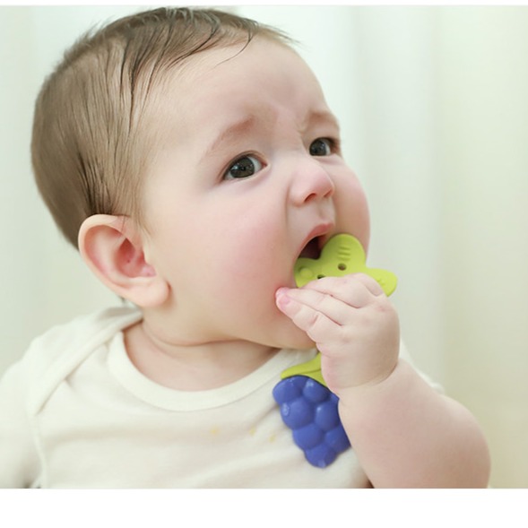 【韓國Ange】水果造型固齒器 乳牙刷 牙膠 緩解磨牙期 長牙期 安撫玩具 寶寶玩具 咬咬樂 磨牙玩具 固齒玩具 防吃手-細節圖11