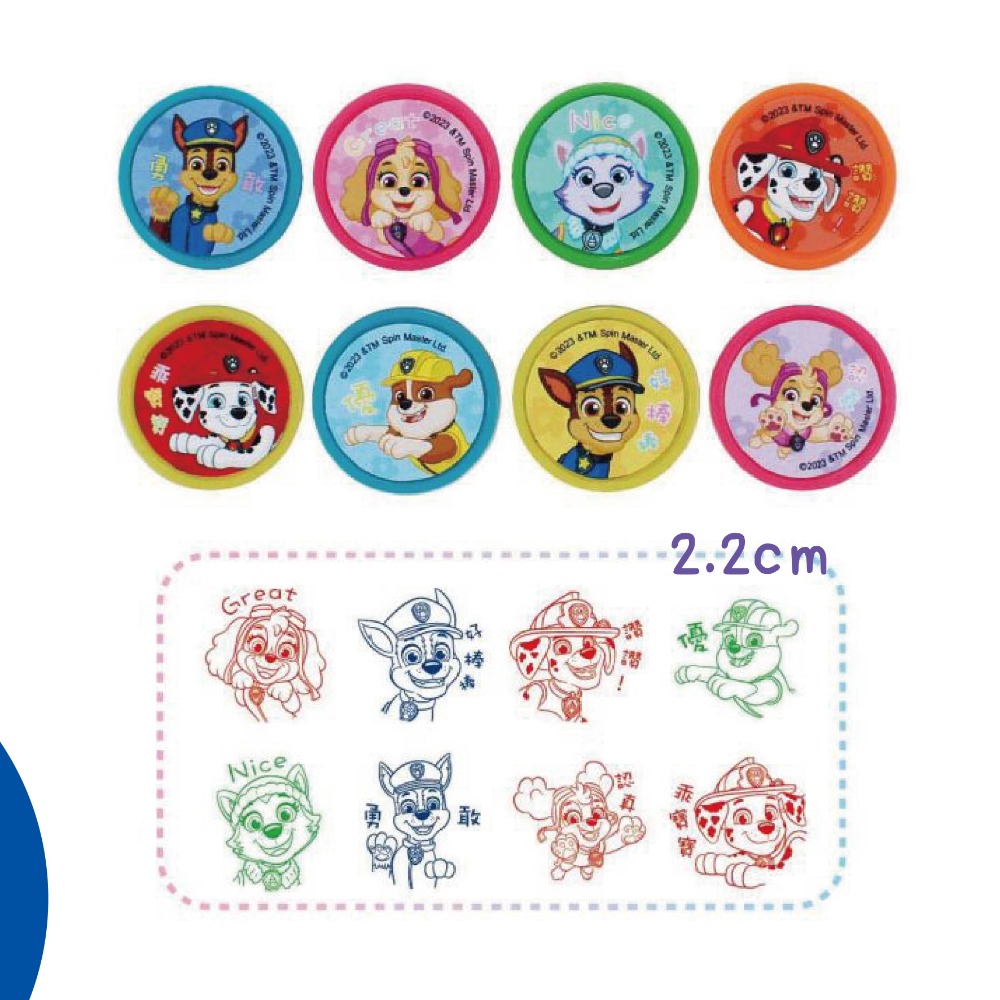 ★卡通印章★汪汪隊 卡娜赫拉 貓福珊迪 吉伊卡哇 蠟筆小新 酷洛米-規格圖1