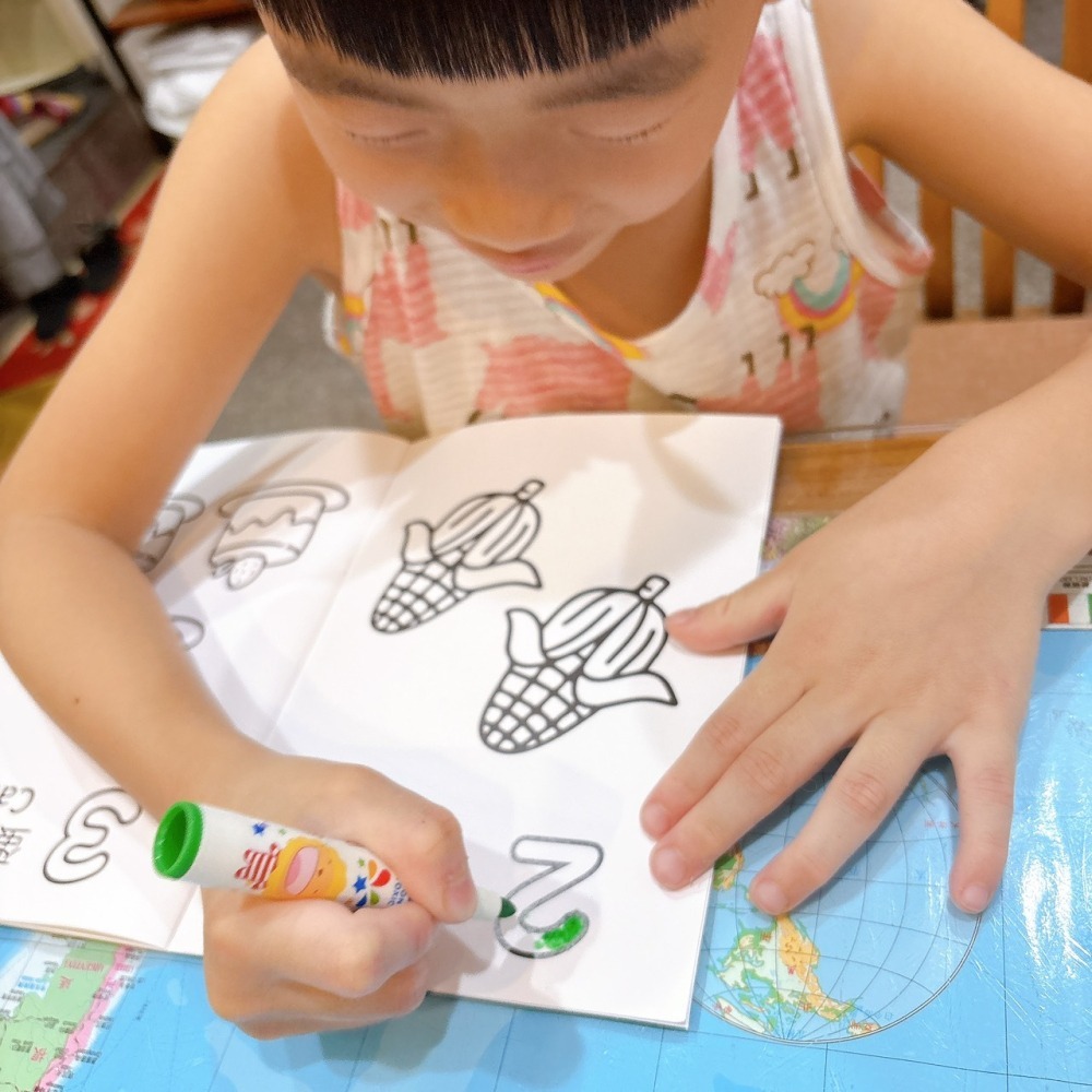 ★著色本123★數字著色本 兒童畫畫本 著色畫 幼兒著色-細節圖3